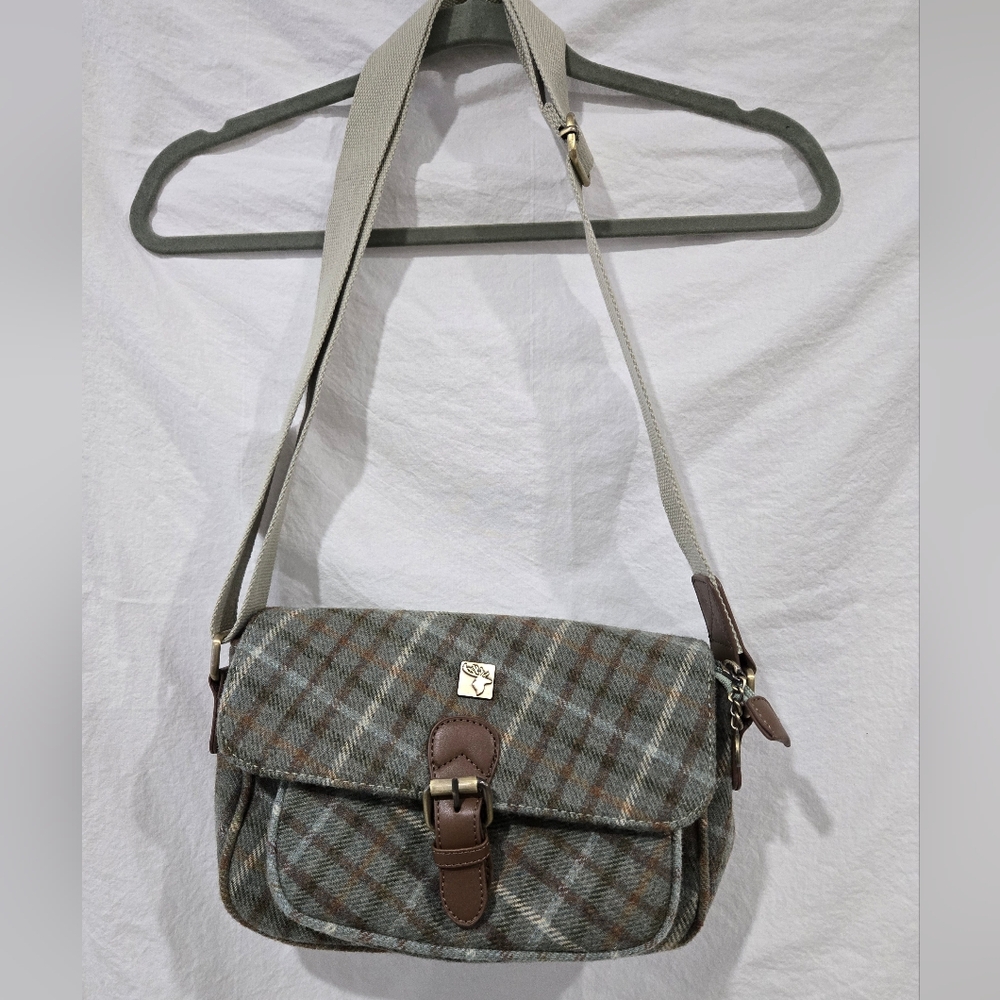 House Of Tweed Scotland Shoulder Purse EUC Plaid
